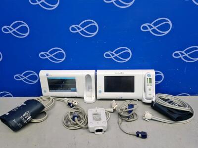 2 x Welch Allyn Connex Spot Monitor