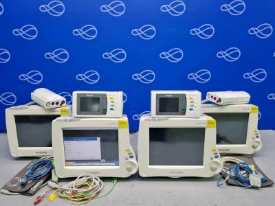 4 x Philips IntelliVue MP30 Patient Monitor