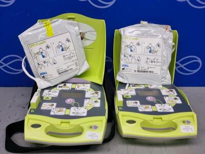 2 x Zoll AED Plus Defibrillator