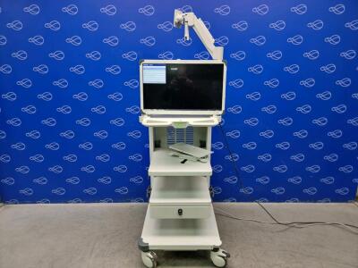Olympus OEV262H HD LCD Monitor & Keymed/Olympus WM-NP2 Trolley