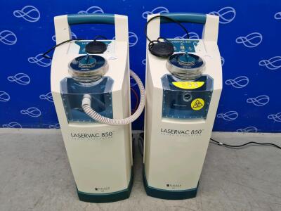 2 x Walker Filtration Laservac 850 Smoke Evacuator