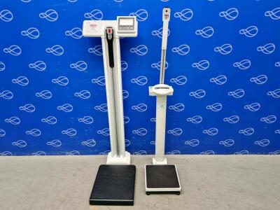 1 x Seca 797 and 1 x Seca 777 Digital Column Scales