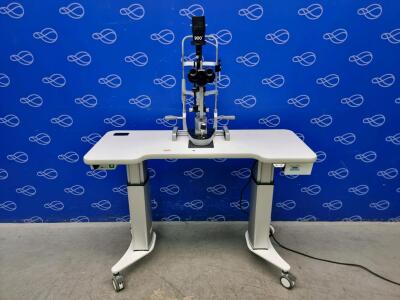 Haag-Streit Bern 900 Slit Lamp on Table