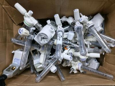 Quantity of Assorted O2 Flowmeters and Suction Regulators