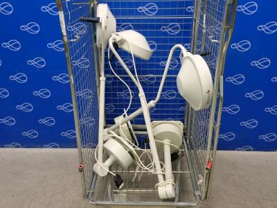 3 x Berchtold Ceiling Mountable Examination Lamp - 5735030