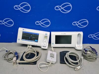 2 x Welch Allyn Connex Spot Monitor