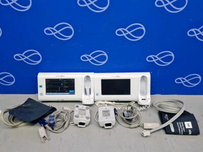 2 x Welch Allyn Connex Spot Monitor