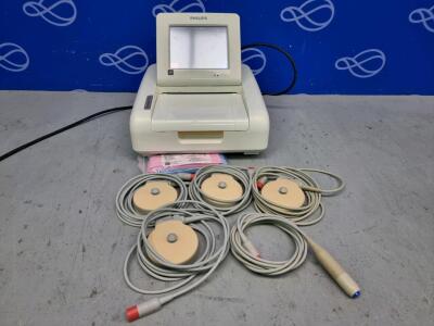 Philips Avalon FM30 Fetal Monitor in Storage Bag