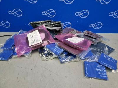 Box of GE Critikon Dura-Cuf NIBP Cuffs, 2 Hoses and Pack of Connectors