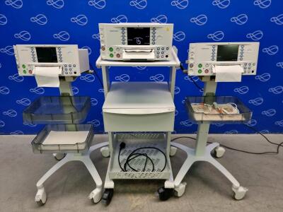 3 x Huntleigh Sonicaid FM800 Encore Fetal Monitor