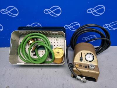 Medtronic Midas Rex Legend Stylus Handpiece, Pneumatic Control Footswitch & Bone Mill