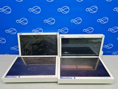 4 x Storz NDS SC-WU23-A1515 WideView HD Monitor