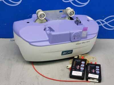 Arjo Maxi Sky 600 Hoist and 2 x Rutter RS7 Tens Machine