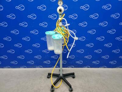 Suction Stand with 4 Canisters