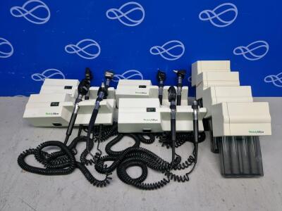4 x Welch Allyn ENT Diagnostic Set