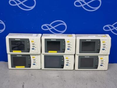 6 x Philips Intellivue X2 Transport Monitor