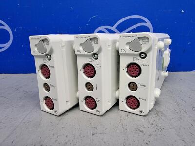 3 x Philips M3015B Microstream Module