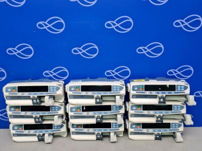 9 x Alaris CC Guardrails Plus Syringe Driver