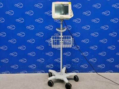 Philips Intellivue MP30 Patient Monitor on Rollstand