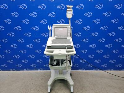 GE MAC 5500 HD ECG Recorder on Trolley