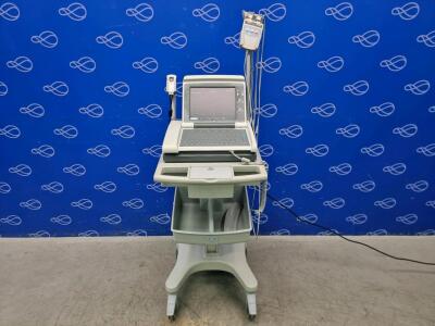 GE MAC 5500 HD ECG Recorder on Trolley