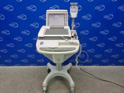 GE MAC 5000 ECG Recorder on Trolley