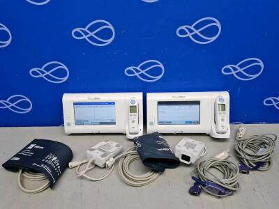 2 x Welch Allyn Connex Spot Monitor