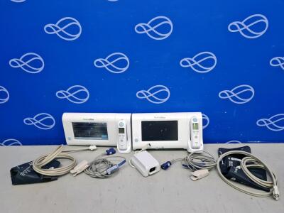 2 x Welch Allyn Connex Spot Monitor