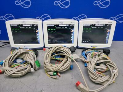 3 x Nihon Kohden Vismo Patient Monitor