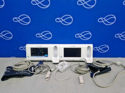 2 x Welch Allyn Connex Spot Monitor