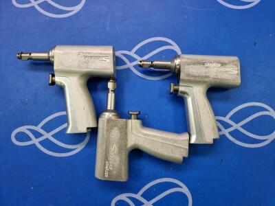 3 x Stryker System 5 Reciprocating Saw Handpiece