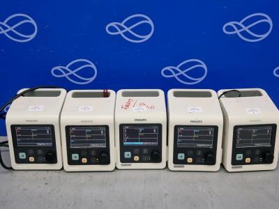 5 x Philips Suresigns VS2+ Vital Signs Monitor