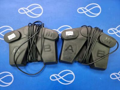 2 x Stryker 51008 TPS Footswitch