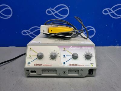 Ellman Surgitron Radiolase II Diathermy