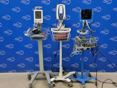 3 x Vital Signs Monitor on Rollstand