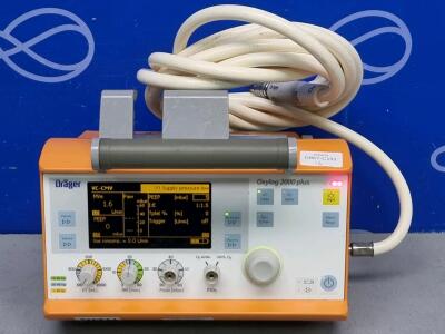 Draeger Oxylog 2000 Plus Ventilator