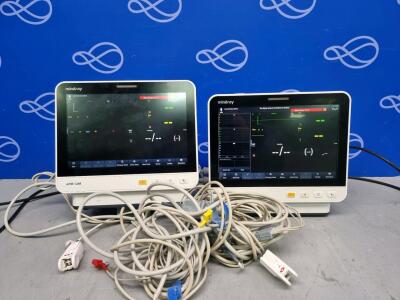 2 x Mindray ePM 12M Patient Monitor