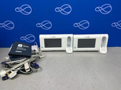 2 x Welch Allyn Connex Spot Monitors