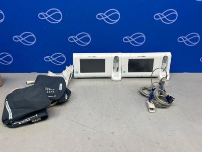 2 x Welch Allyn Connex Spot Monitors