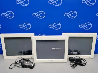 3 x Philips M8031B Monitor
