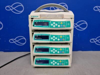 4 x B Braun Infusomat Space Infusion Pump