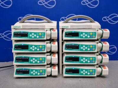 8 x B Braun Perfusor Space Syringe Pump