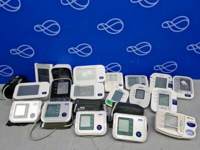 Quantity of Assorted Blood Pressure Monitors