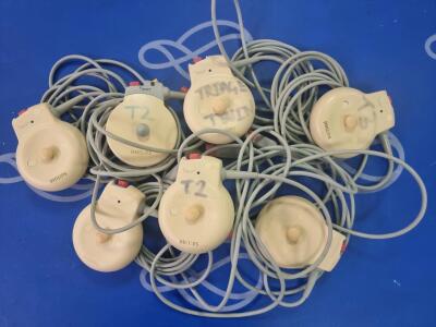 7 x Philips Toco+ Fetal Transducer