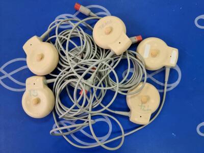 5 x Philips US Fetal Transducer