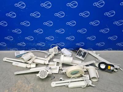 Quantity of Assorted Lamps