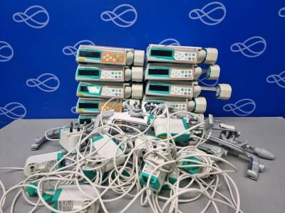 6 x B Braun Perfusor Space TCI Syringe Driver, 3 x Perfusor Space Paediatric Syringe Driver and 1 x Perfusor Space Syringe Driver