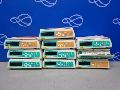 10 x B Braun Infusomat Space Infusion Pump - 4 x For Paediatric Use Only