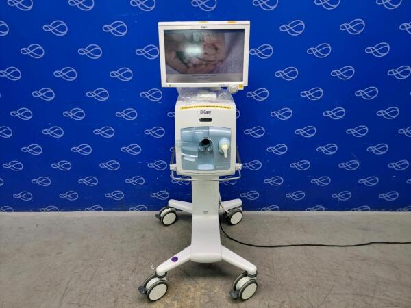 Draeger Babylog VN500 Ventilator with Infinity C500 Monitor on Trolley
