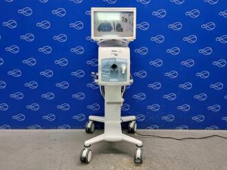 Draeger Evita Infinity V500 Ventilator with Infinity C500 Monitor on Trolley
